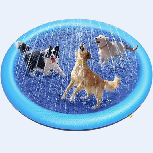 how to fold dog pool